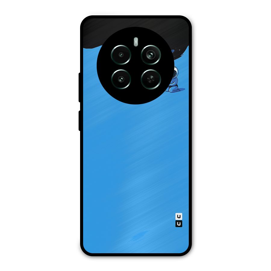Astronaut Creativity Paint Sky Metal Back Case for Realme 12 Pro Plus