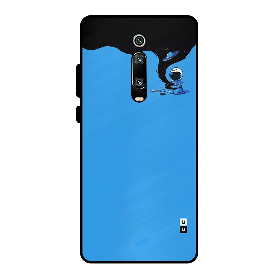 Astronaut Creativity Paint Sky Metal Back Case for Redmi K20