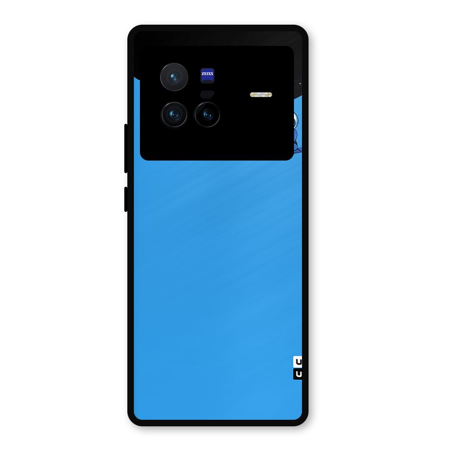 Astronaut Creativity Paint Sky Metal Back Case for Vivo X80