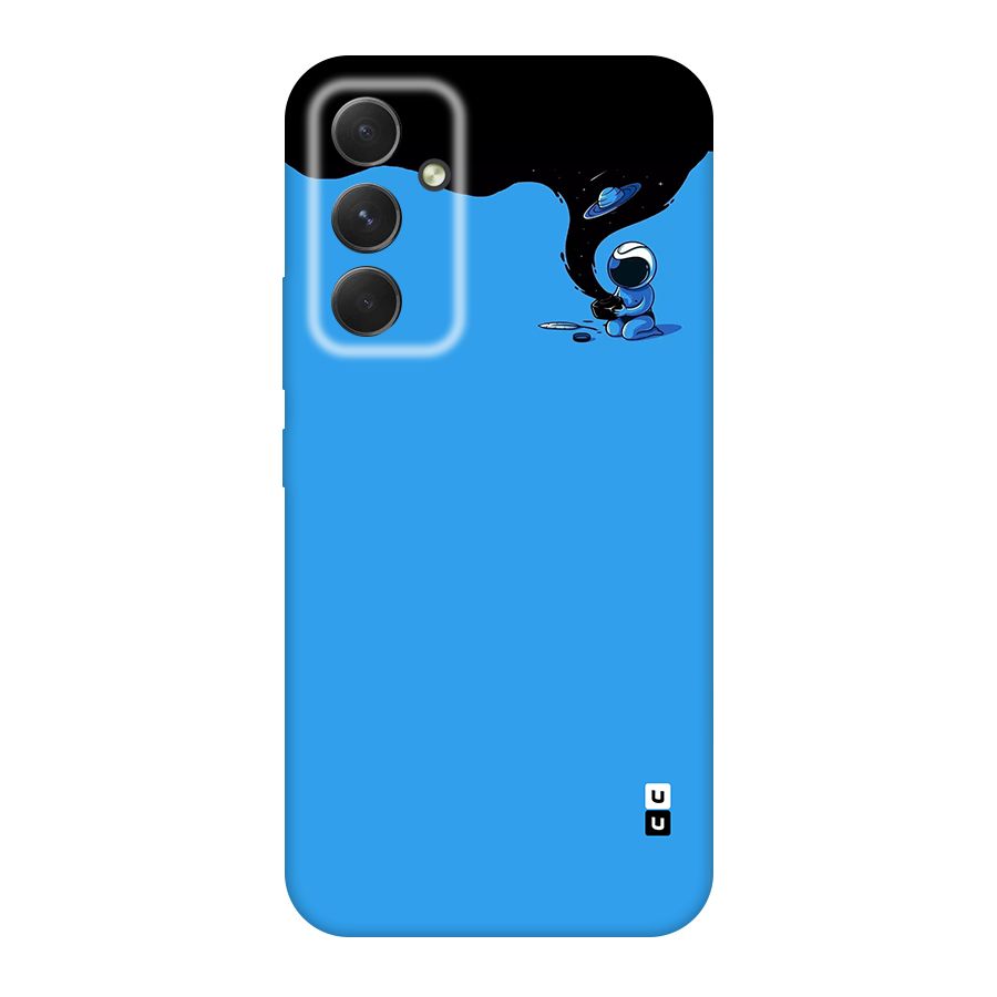 Astronaut Creativity Paint Sky Original Polycarbonate Back Case for Galaxy A54