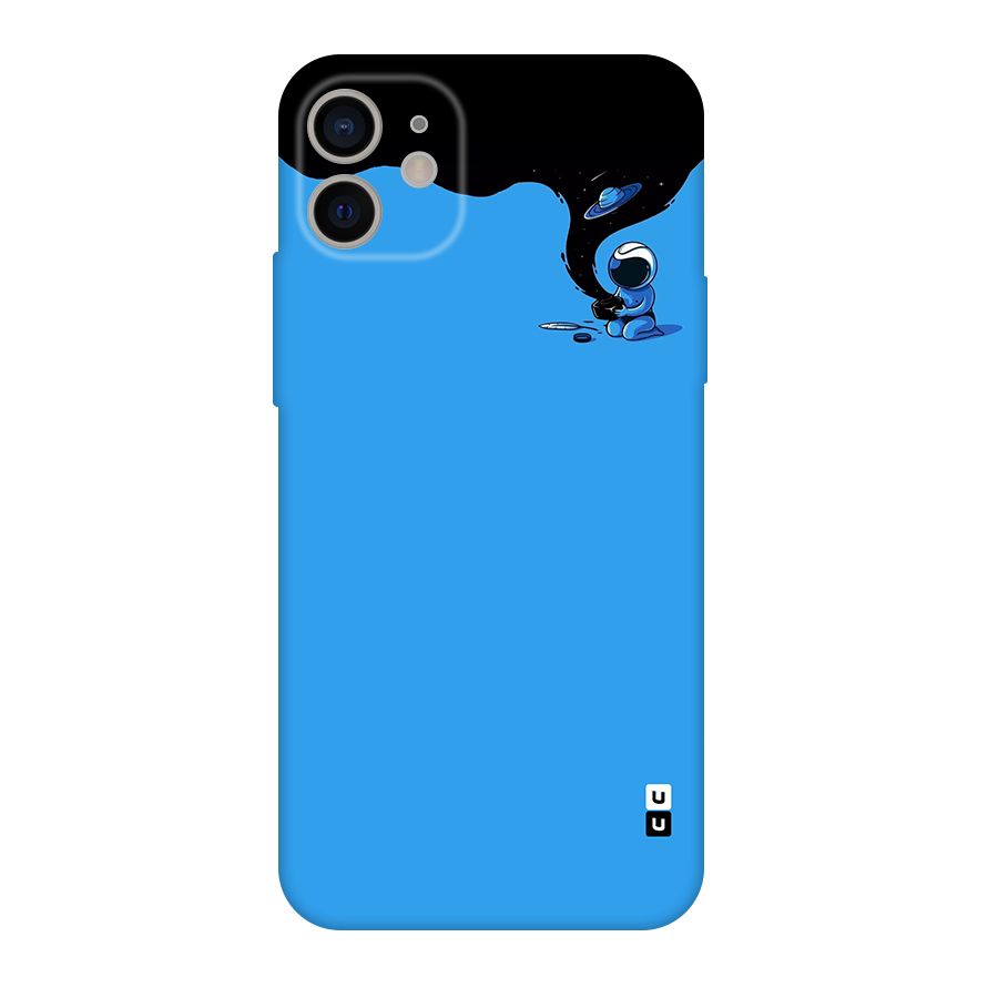 Astronaut Creativity Paint Sky Original Polycarbonate Back Case for iPhone 11