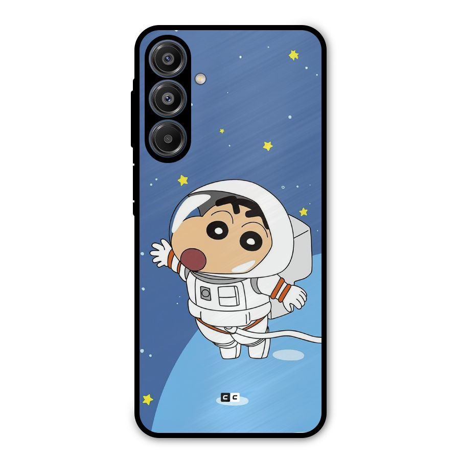 Astronaut Shinchan Metal Back Case for Galaxy A16 5G