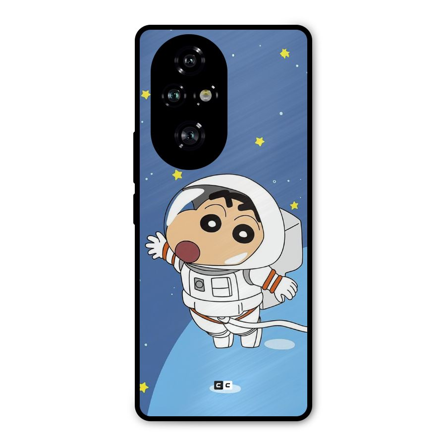 Astronaut Shinchan Metal Back Case for Honor 200 Pro