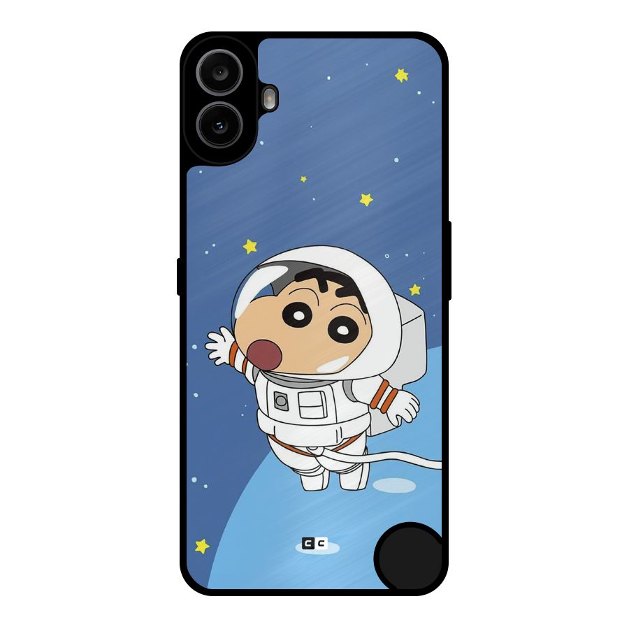 Astronaut Shinchan Metal Back Case for Nothing CMF Phone 1