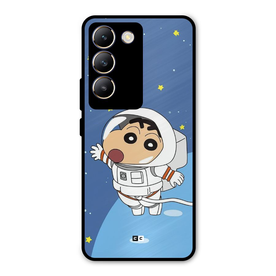 Astronaut Shinchan Metal Back Case for Vivo Y200e