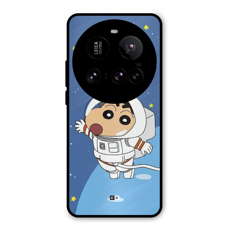 Astronaut Shinchan Metal Back Case for Xiaomi 15 Ultra