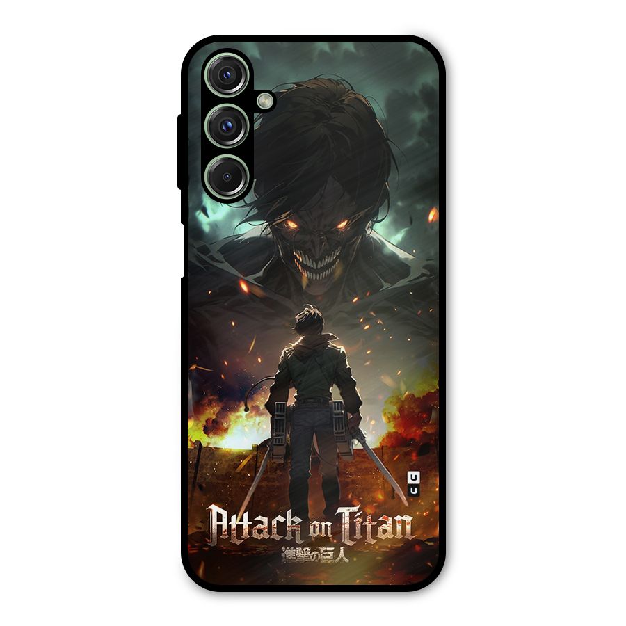 Atack On Titan Metal Back Case for Galaxy M34