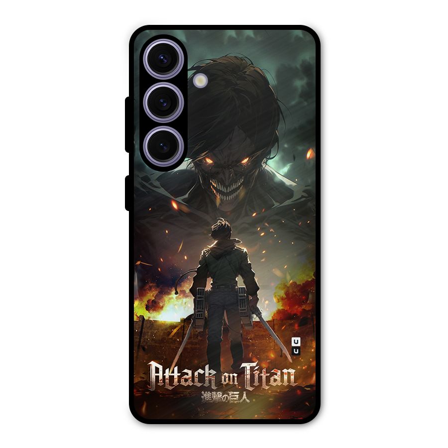 Atack On Titan Metal Back Case for Galaxy S24