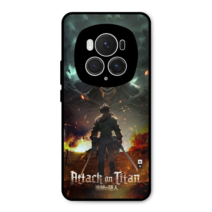 Atack On Titan Metal Back Case for Honor Magic6 Pro