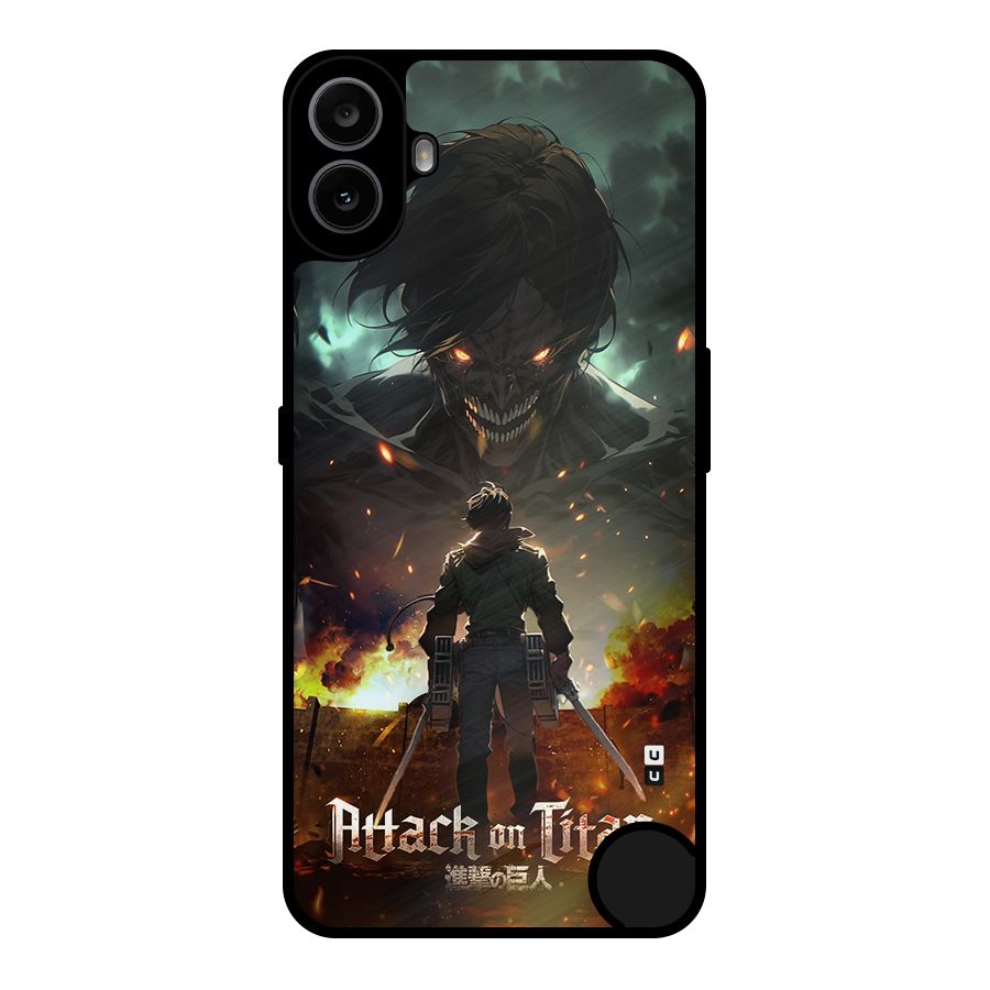 Atack On Titan Metal Back Case for Nothing CMF Phone 1