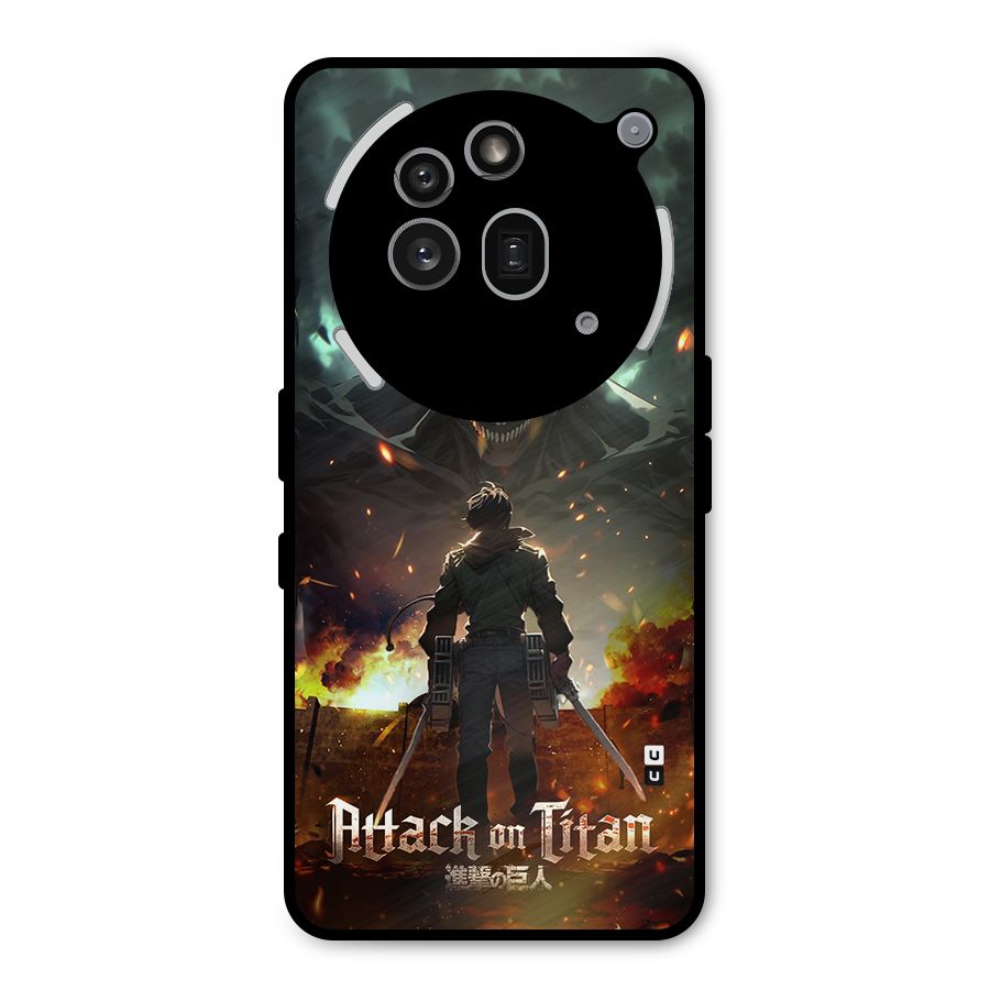 Atack On Titan Metal Back Case for Nothing Phone 3a Pro