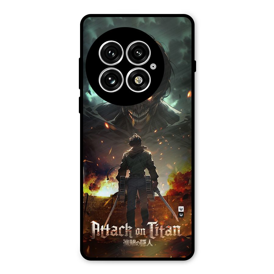 Atack On Titan Metal Back Case for OnePlus 13