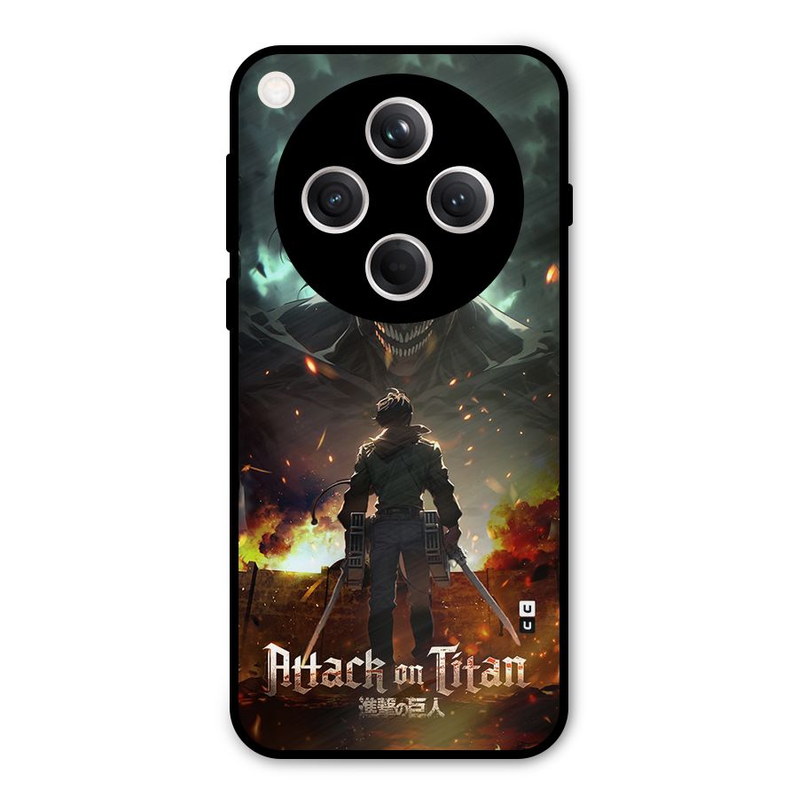 Atack On Titan Metal Back Case for Oppo Find X8
