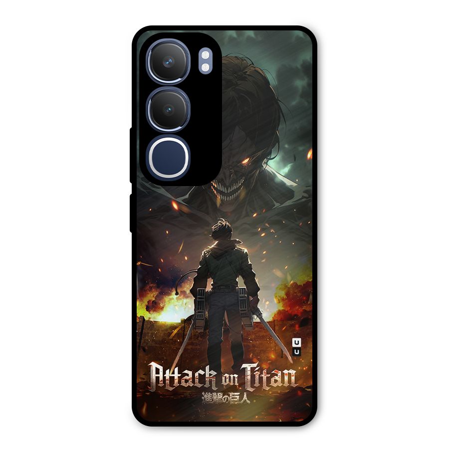 Atack On Titan Metal Back Case for Vivo Y29