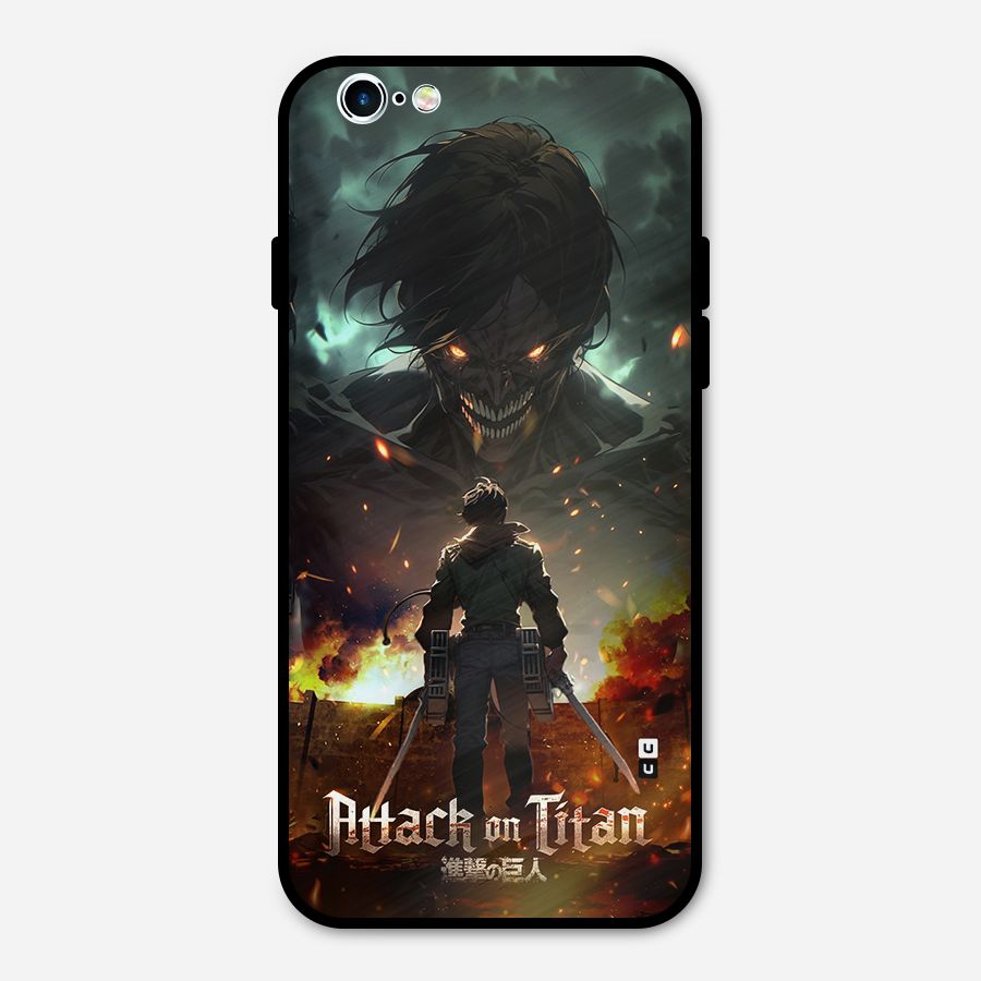 Atack On Titan Metal Back Case for iPhone 6 6s