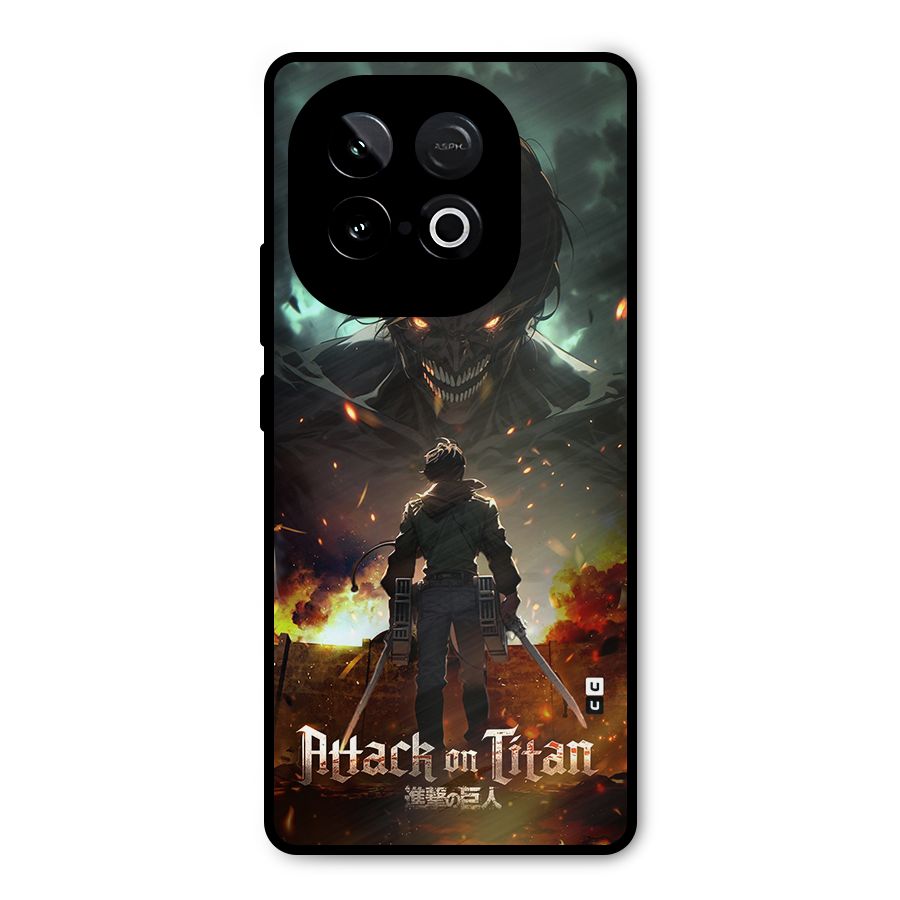 Atack On Titan Metal Back Case for iQOO Neo 10