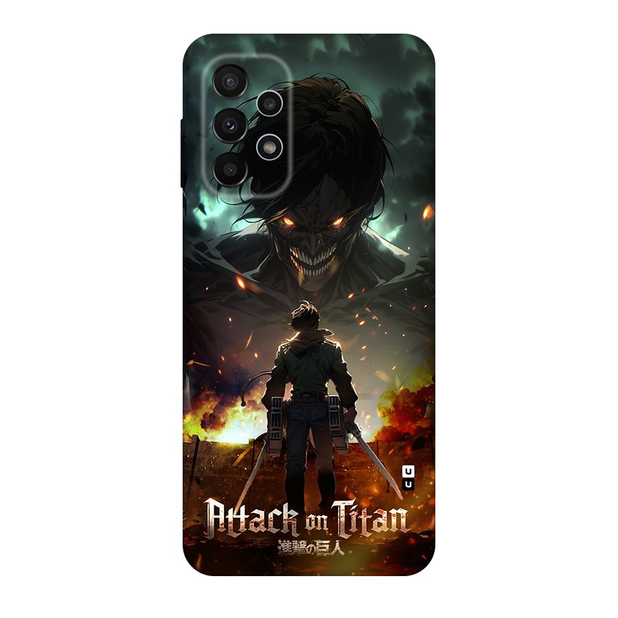 Atack On Titan Original Polycarbonate Back Case for Galaxy A23