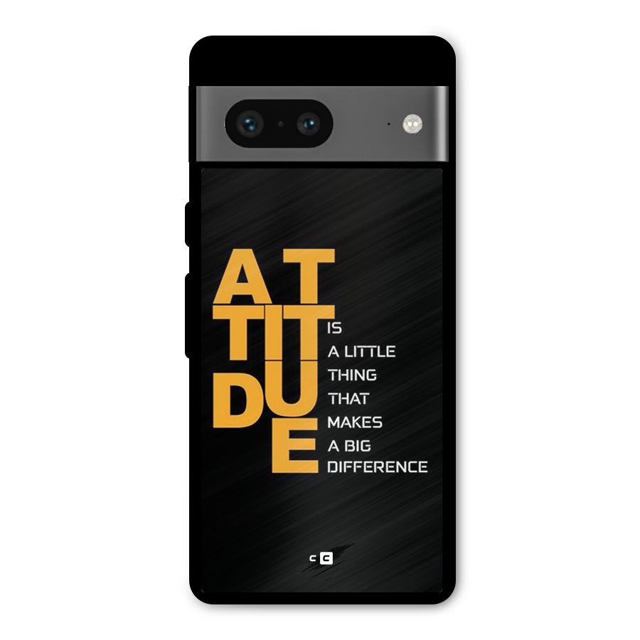 Attitude Difference Metal Back Case for Google Pixel 7