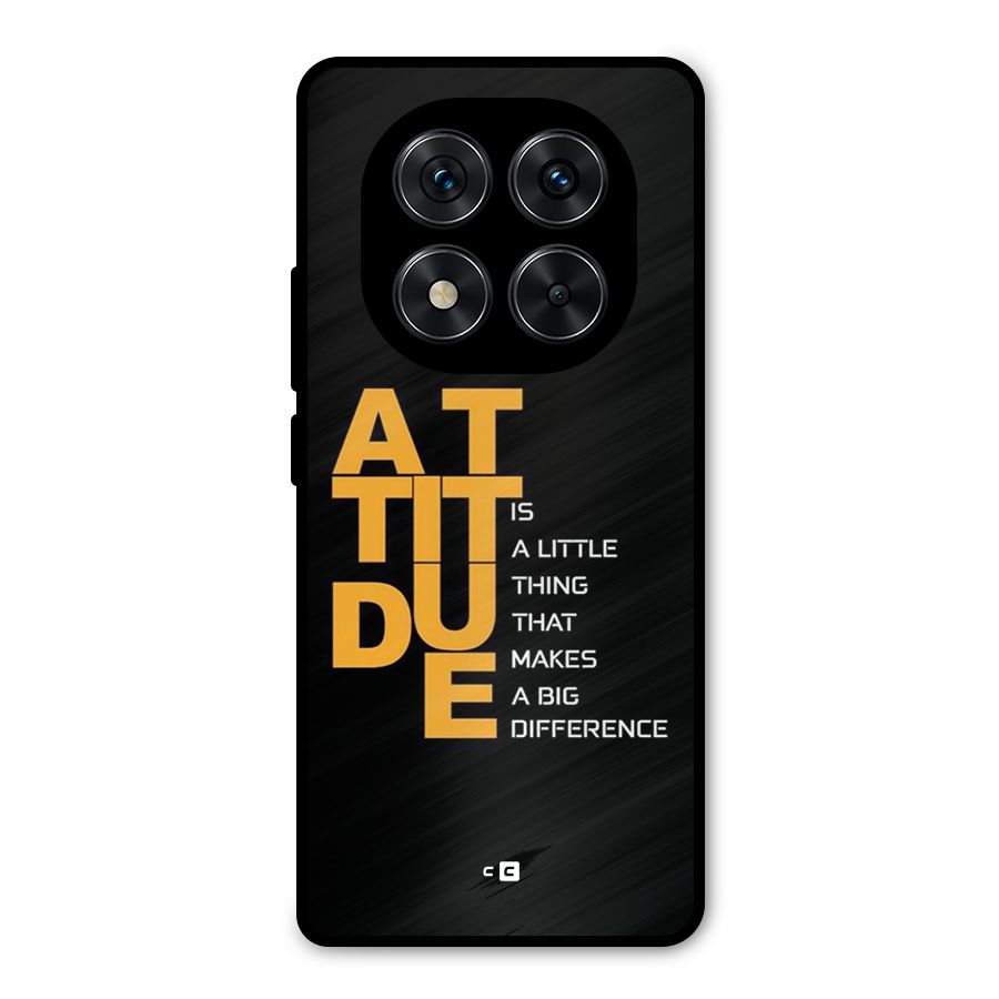 Attitude Difference Metal Back Case for Poco X7