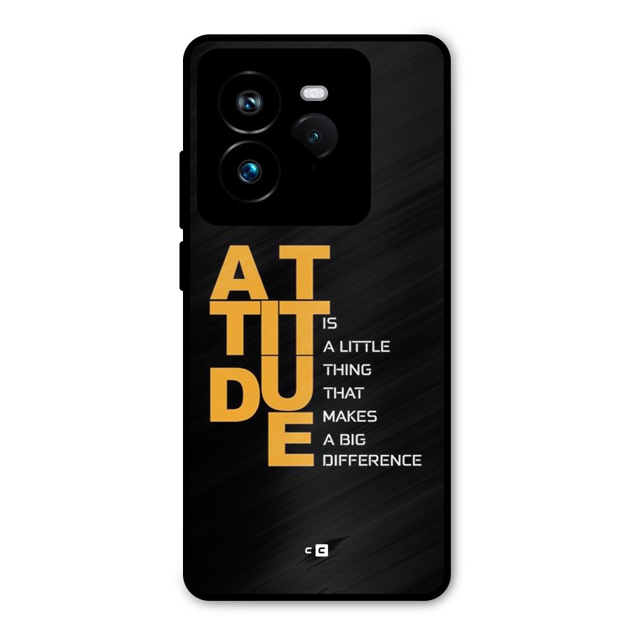 Attitude Difference Metal Back Case for Realme GT 7 Pro