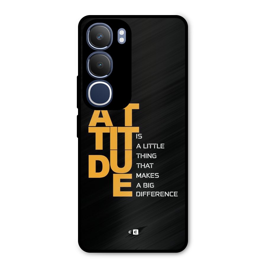 Attitude Difference Metal Back Case for Vivo Y29