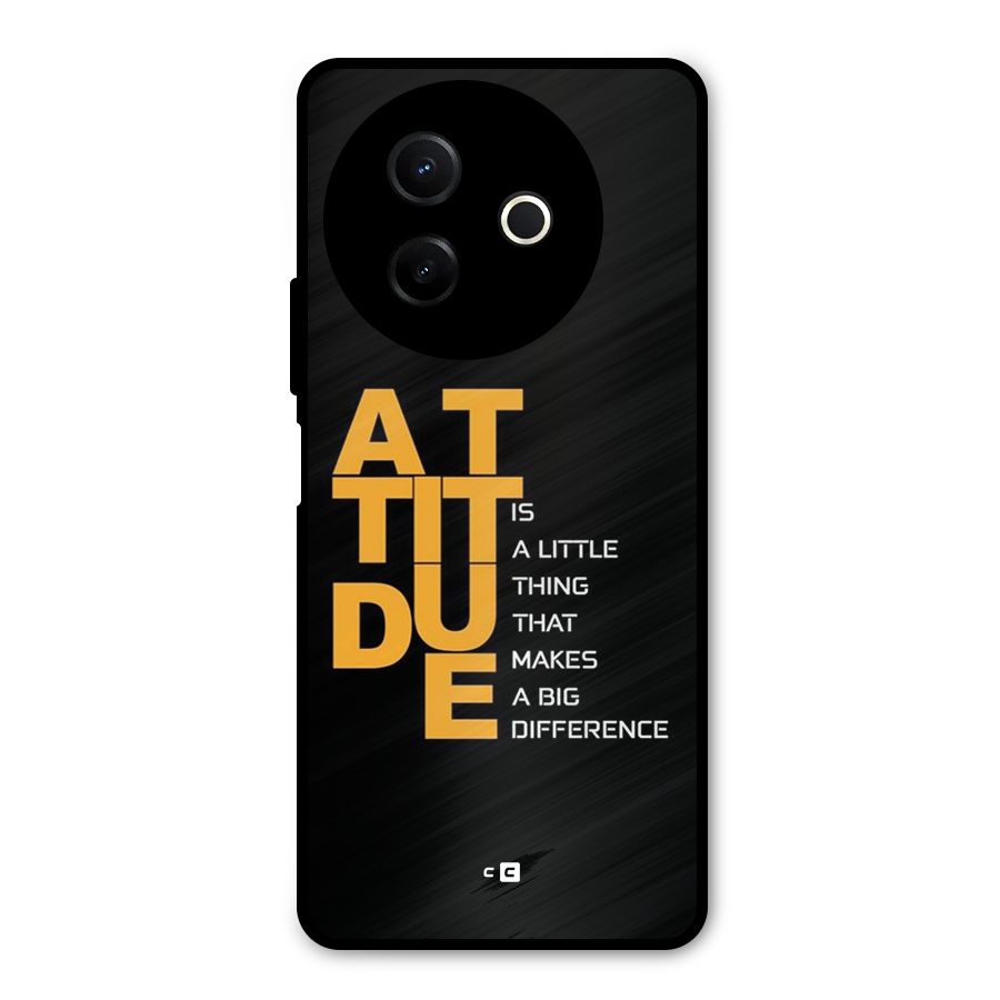Attitude Difference Metal Back Case for Vivo Y39
