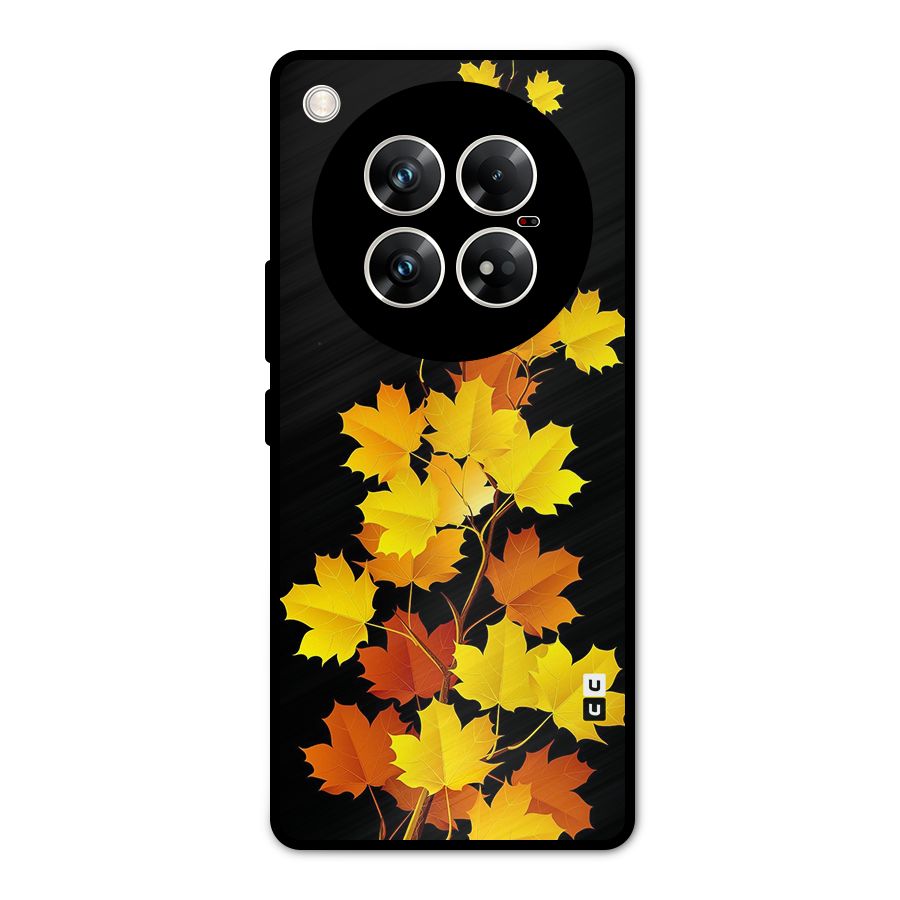 Autumn Forest Leaves Metal Back Case for Infinix Zero 40 5G