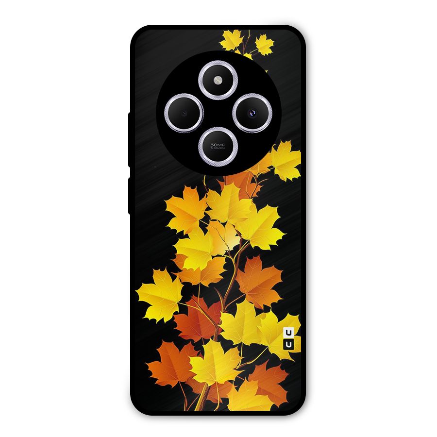 Autumn Forest Leaves Metal Back Case for Poco M7