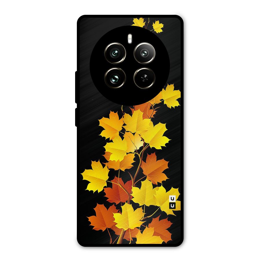 Autumn Forest Leaves Metal Back Case for Realme 12 Pro