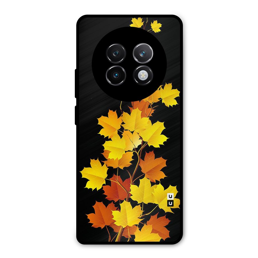 Autumn Forest Leaves Metal Back Case for Realme 13 Plus