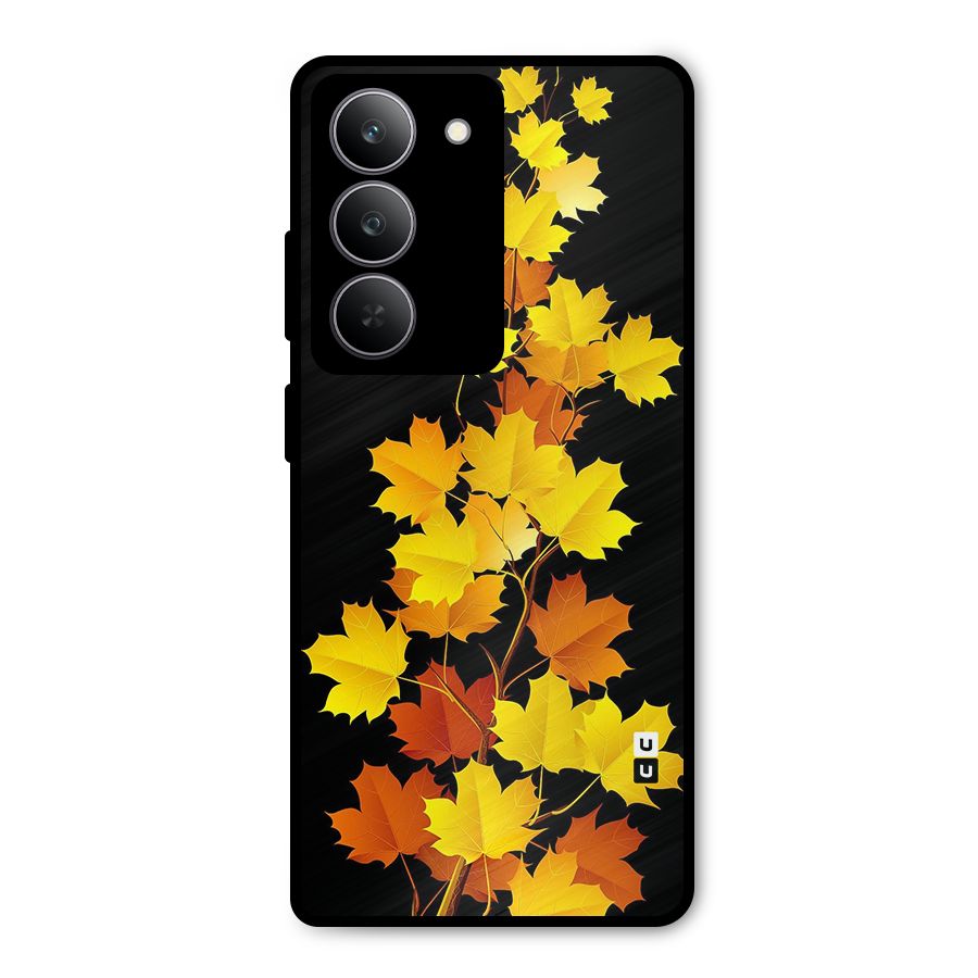 Autumn Forest Leaves Metal Back Case for Realme 14x