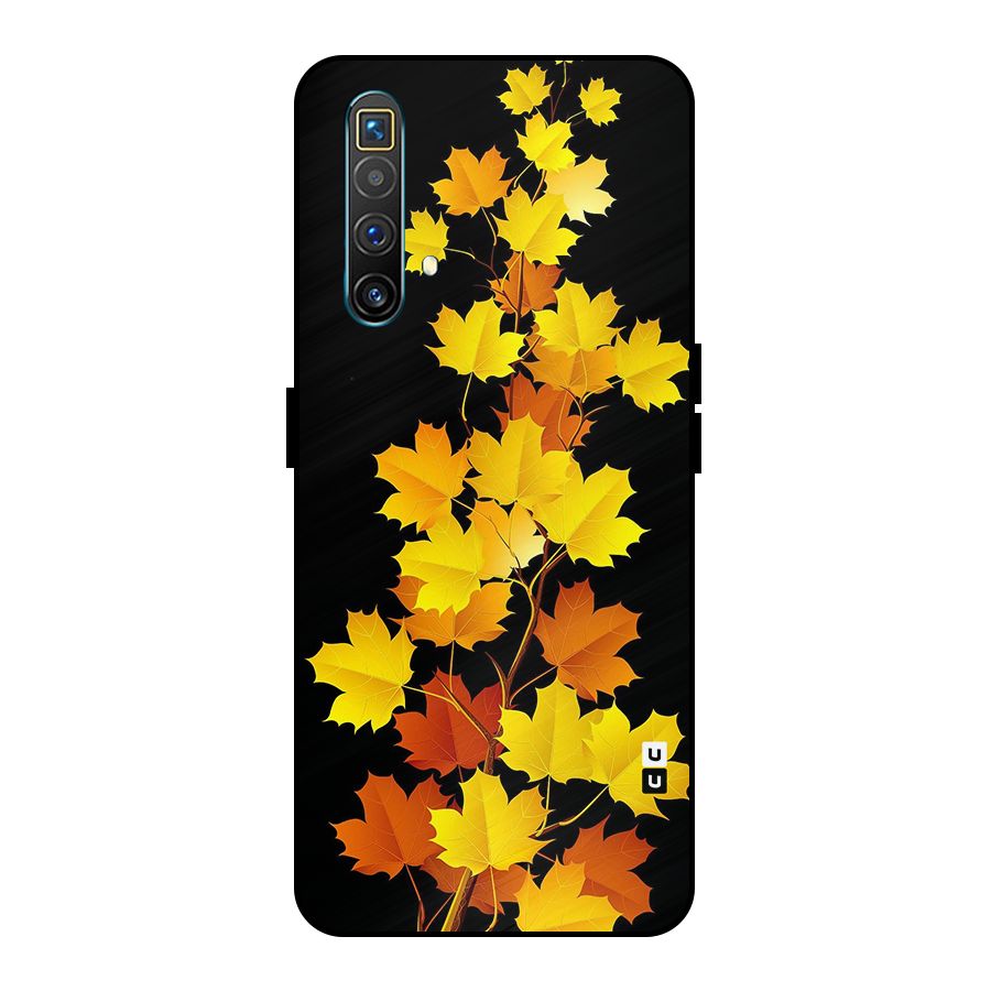 Autumn Forest Leaves Metal Back Case for Realme X3 SuperZoom