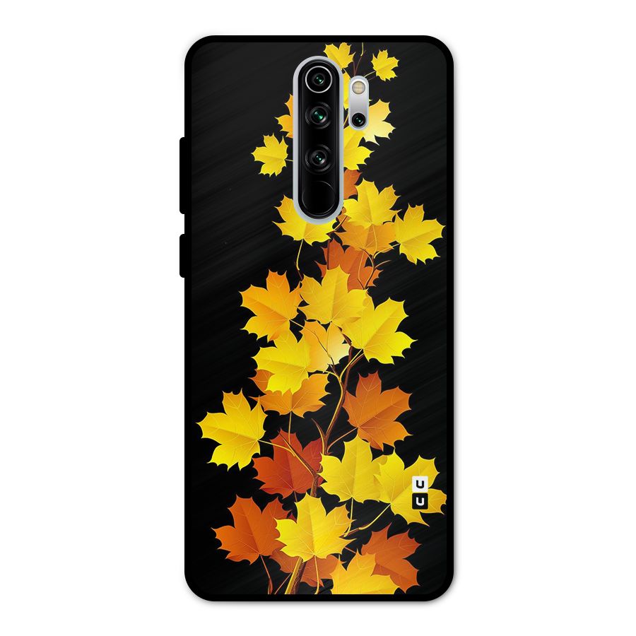 Autumn Forest Leaves Metal Back Case for Redmi Note 8 Pro