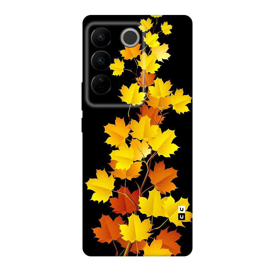 Autumn Forest Leaves Original Polycarbonate Back Case for Vivo V27