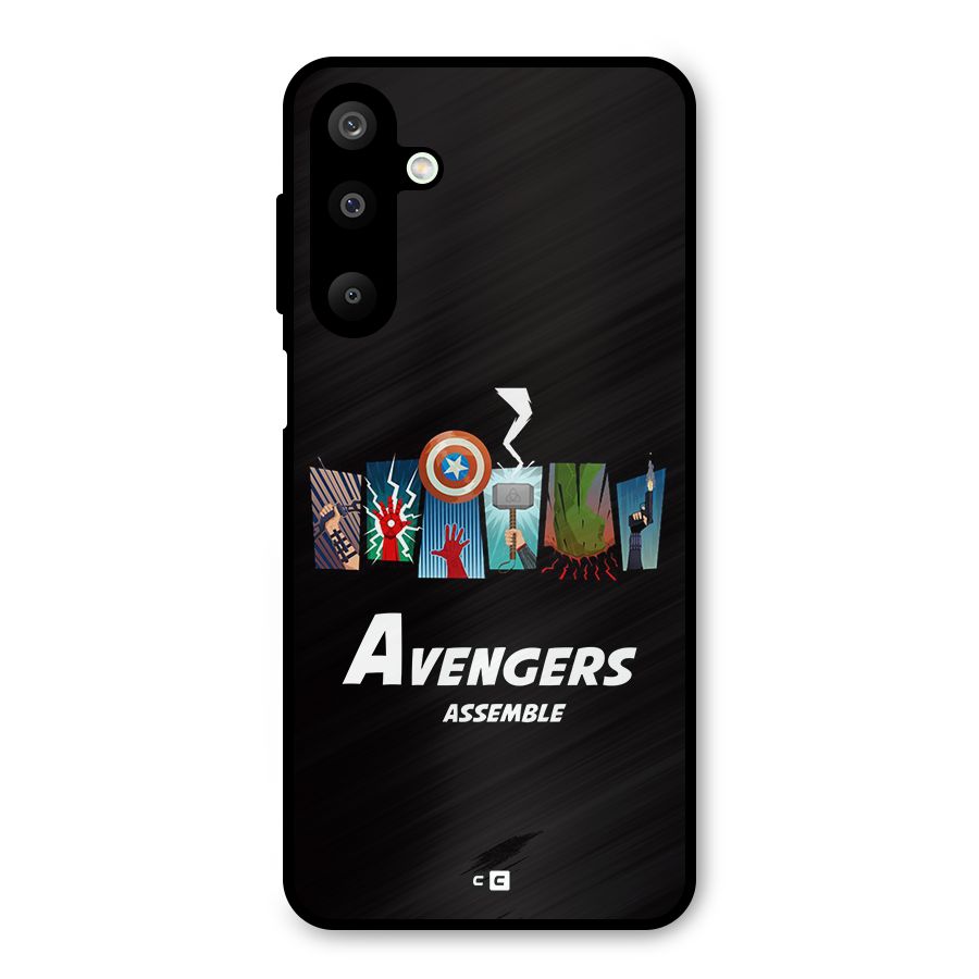 Avengers Assemble Metal Back Case for Galaxy M16