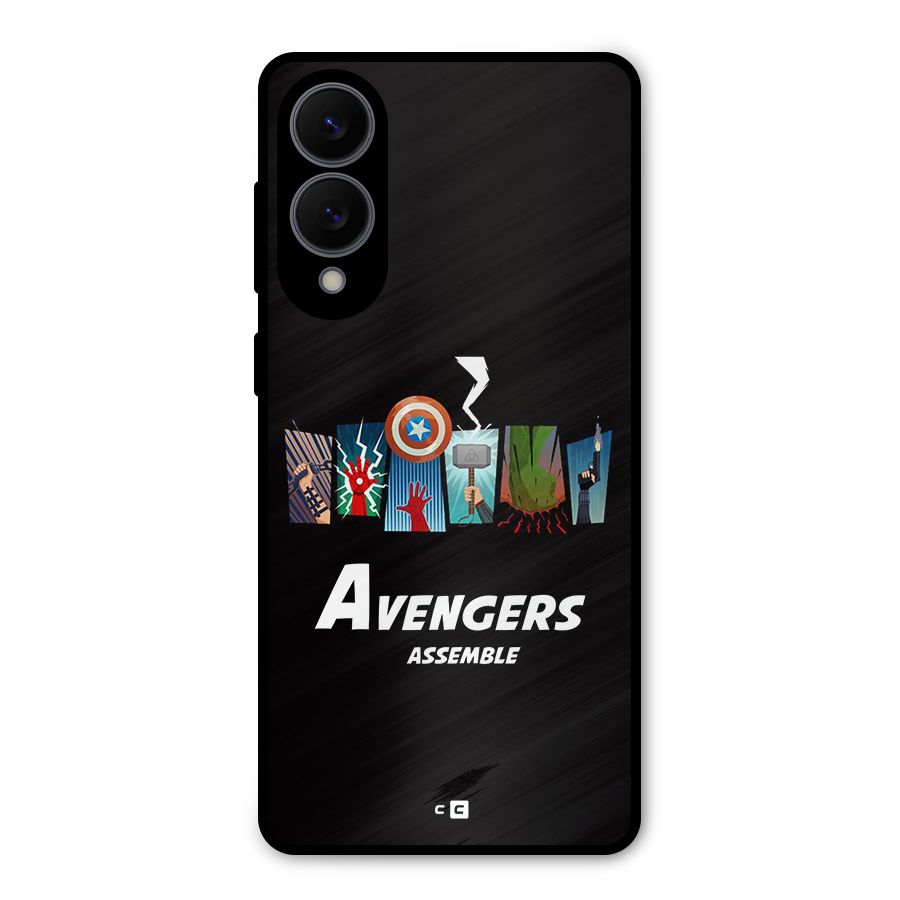 Avengers Assemble Metal Back Case for Galaxy S25 Edge