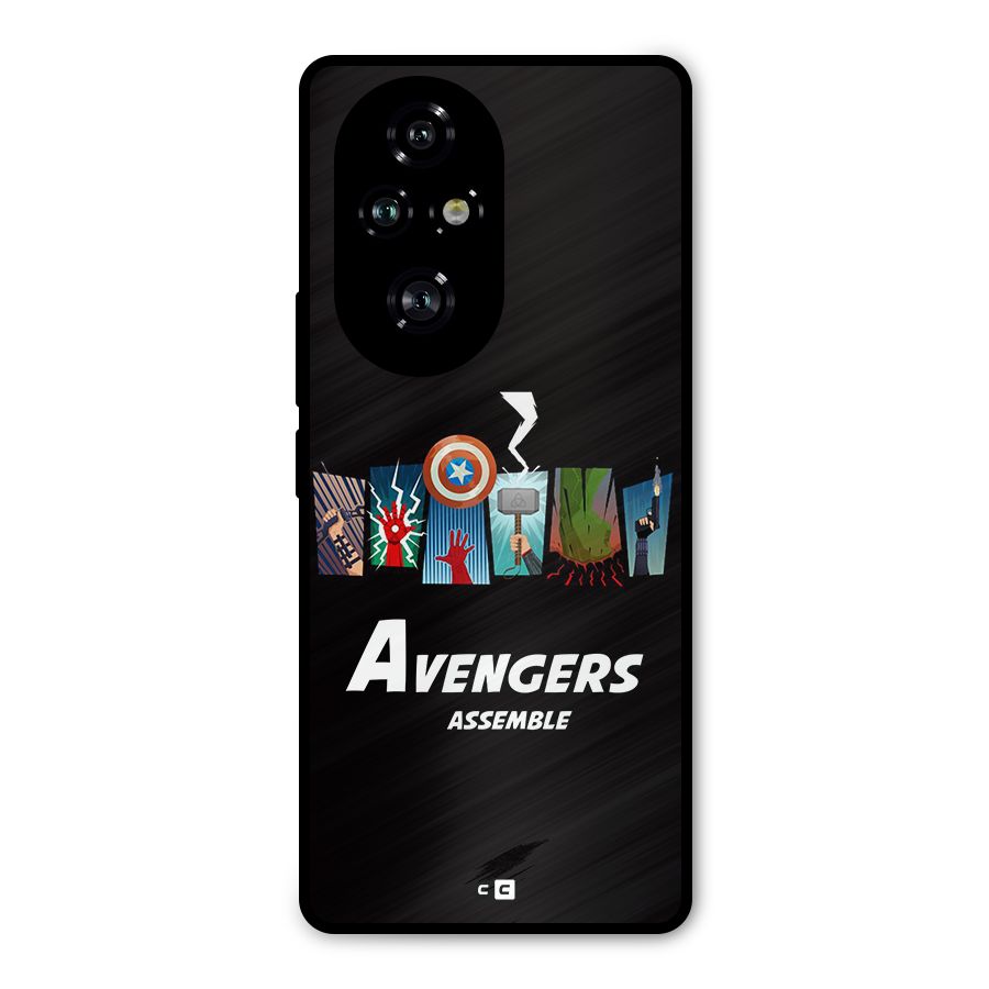 Avengers Assemble Metal Back Case for Honor 200 Pro