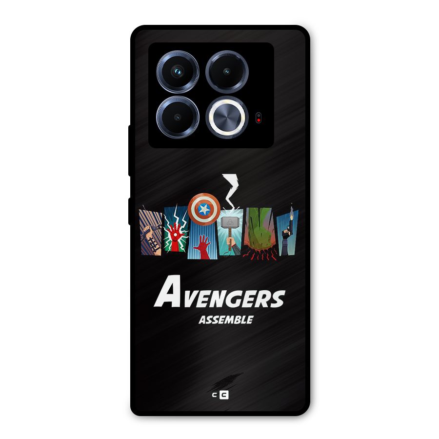 Avengers Assemble Metal Back Case for Infinix Note 40 5G