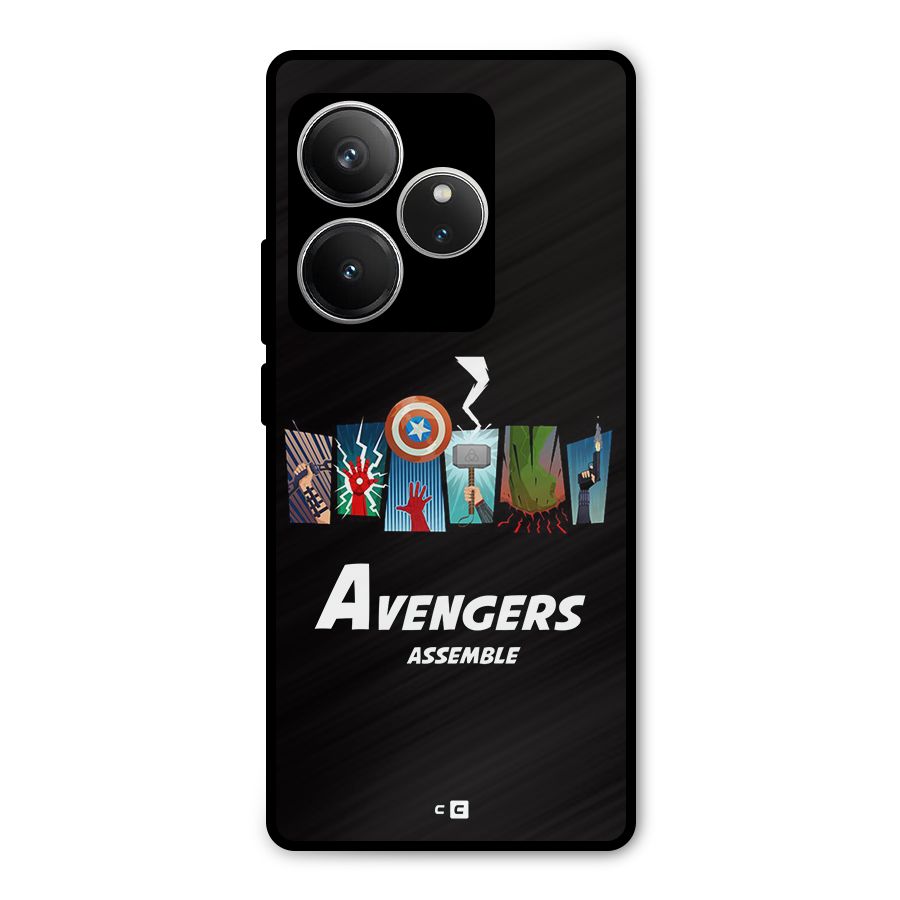 Avengers Assemble Metal Back Case for Realme GT 6
