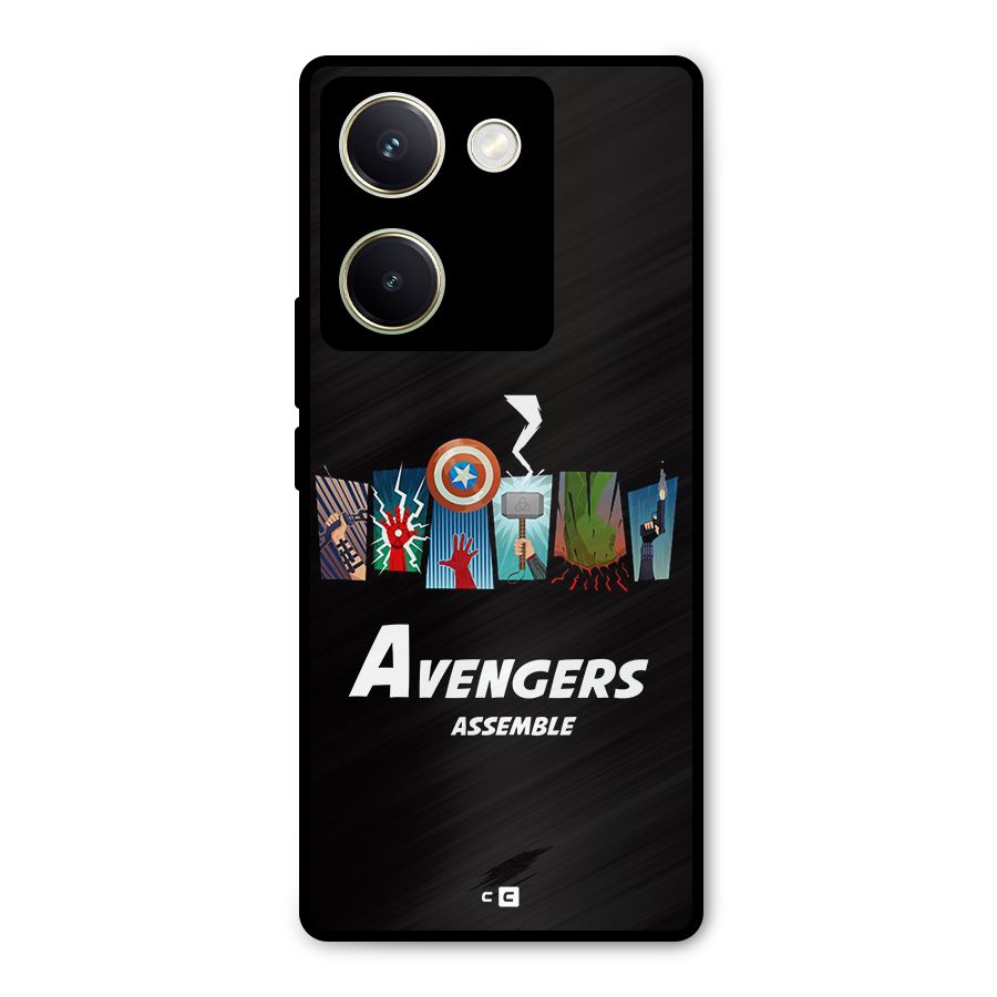 Avengers Assemble Metal Back Case for Vivo Y200 Pro