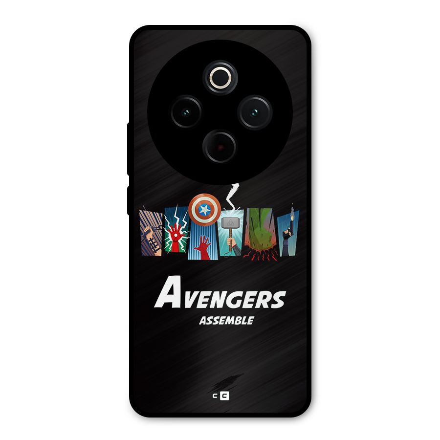 Avengers Assemble Metal Back Case for iQOO Z10