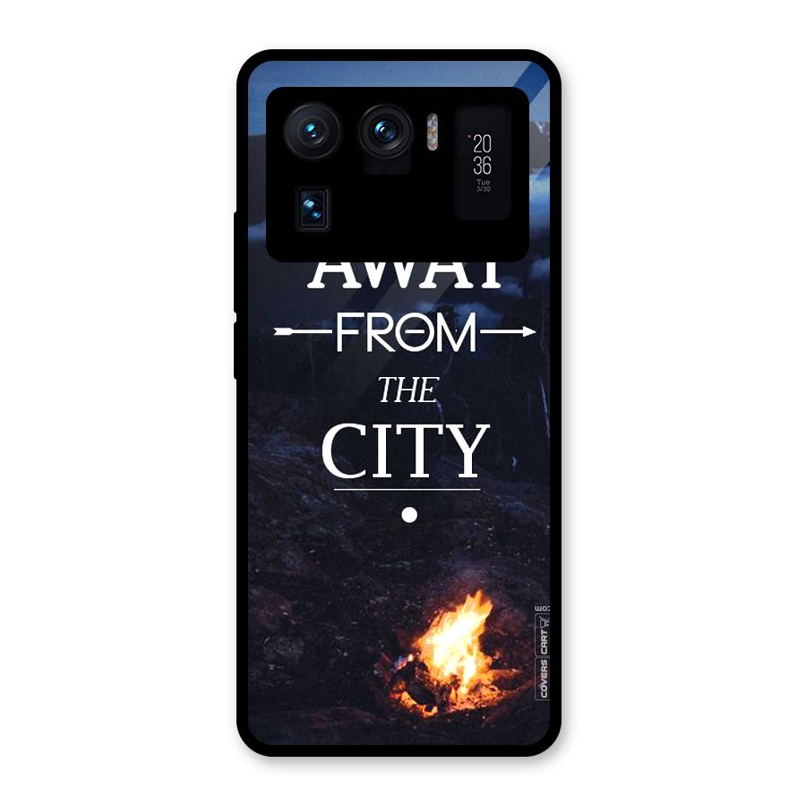 Away From City Glass Back Case for Mi 11 Ultra