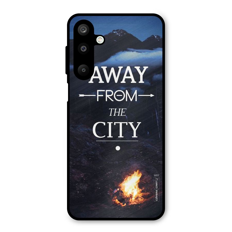 Away From City Metal Back Case for Galaxy M16