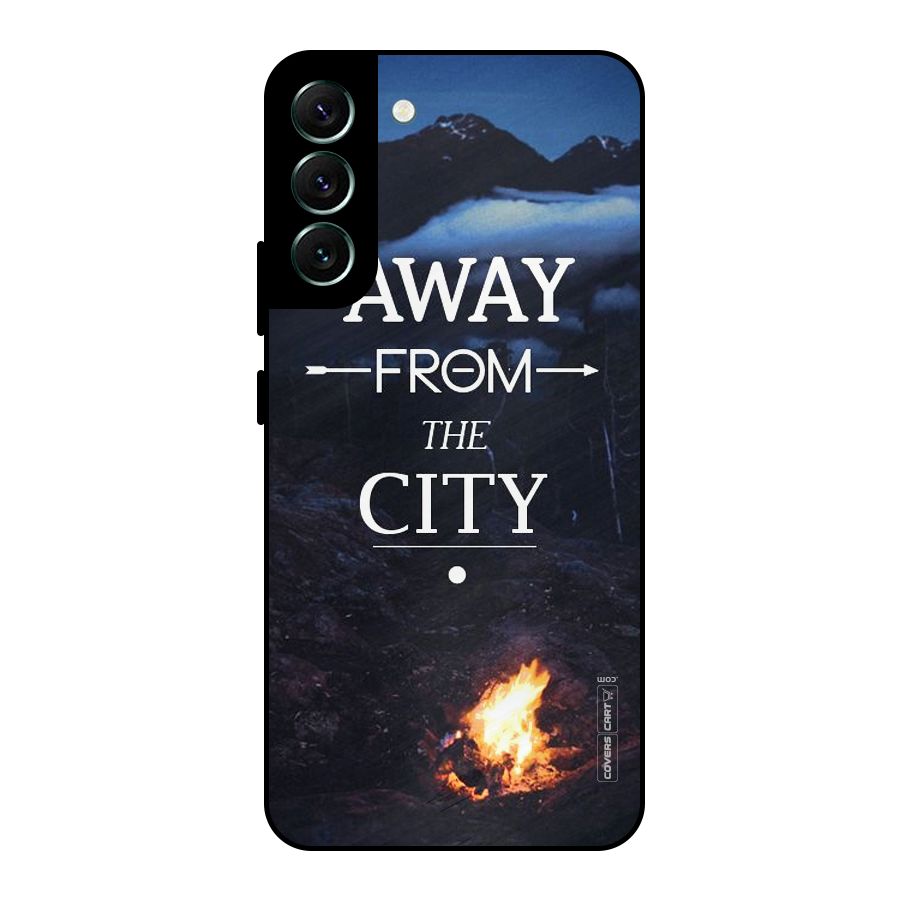 Away From City Metal Back Case for Galaxy S22 Plus 5G