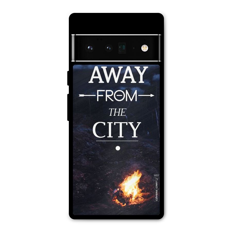 Away From City Metal Back Case for Google Pixel 6 Pro