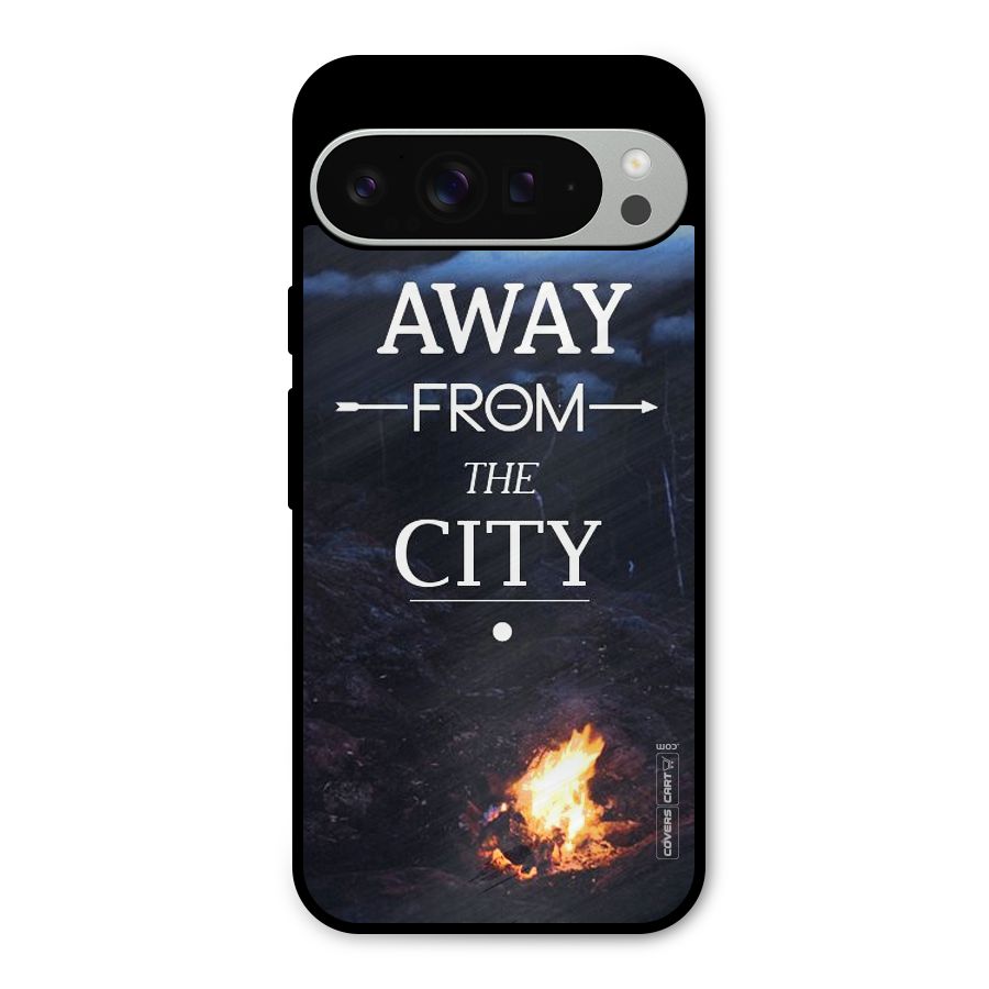 Away From City Metal Back Case for Google Pixel 9 Pro XL