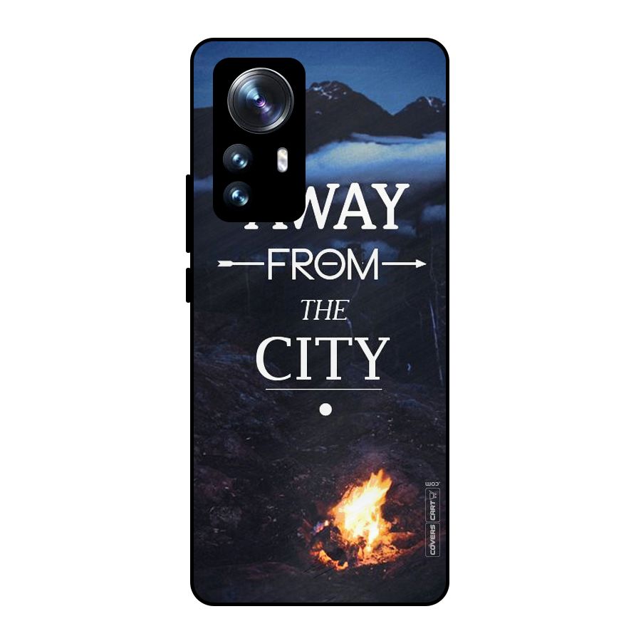 Away From City Metal Back Case for Xiaomi 12 Pro