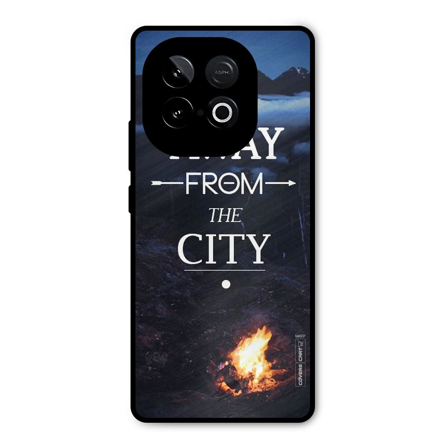 Away From City Metal Back Case for iQOO Neo 10