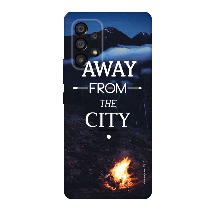 Away From City Original Polycarbonate Back Case for Galaxy A53 5G