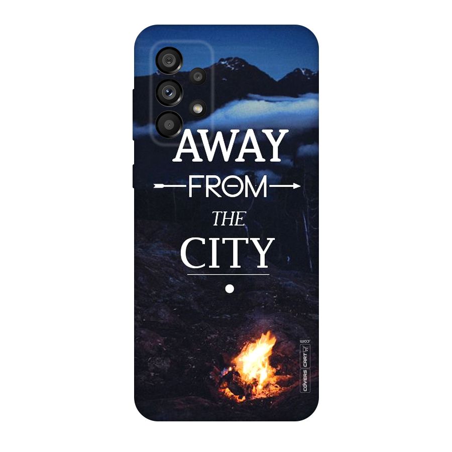 Away From City Original Polycarbonate Back Case for Galaxy A73 5G